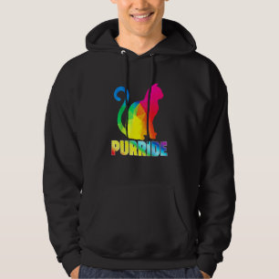 Moletom Orgulho gay Para Mulheres Homens Lgbt Purride Cat