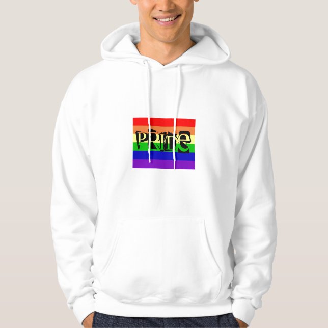 Moletom Orgulho Hoddie de LGBT (Frente)