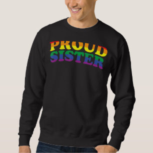 Moletom Orgulho Irmã Gay Lgbt Ordenada Suporte a Orgulho L