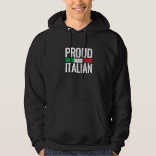 Moletom Orgulho italiano Itália Vintage Itália Bandeira