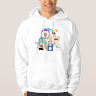 Moletom Orgulho LGBT+. Amor GAY. Bandeira arco-íris.