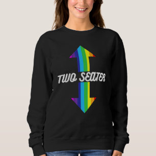 Moletom Orgulho LGBT Arco-Íris Dois assentos