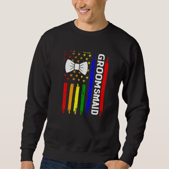 Moletom Orgulho Lgbt Despedida de Solteiro Gay (Frente)