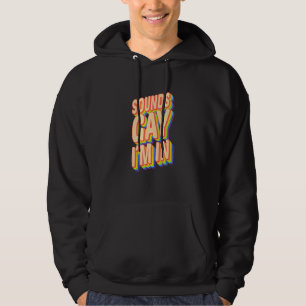 Moletom Orgulho Lgbt Humano O Arco-Íris Soa Gay Im Em Gay 