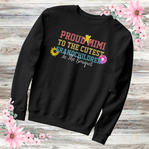 Moletom Orgulho Mimi - Retro Floral Vovó-Vida