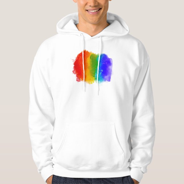 Moletom orgulho moderno SlipperyJoe's respingo energia e c (Frente)