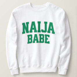 Moletom Orgulho Nigeriano Naija Babe