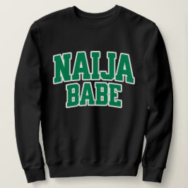 Moletom Orgulho Nigeriano Naija Babe