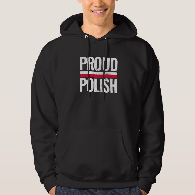 Moletom Orgulho Polonês Vintage Polônia Flag (Frente)