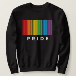 Moletom Orgulho Rainbow Barcode LGBTQIA+ T-Shirt