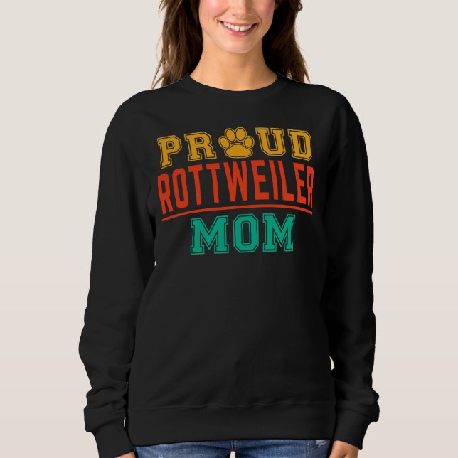 Moletom Orgulho Rottweiler Mãe (Frente)