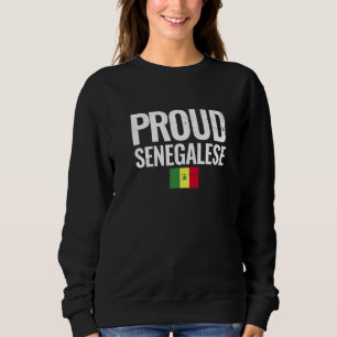 Moletom Orgulhosa Bandeira do Senegal Senegalesa