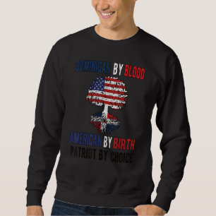 Moletom Orgulhosa Bandeira Dominicana Americana República 