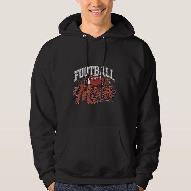 Moletom Orgulhosa Design de futebol para adeptos desportiv (Frente)
