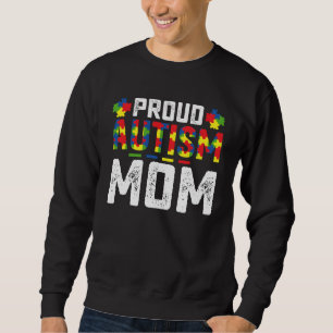 Moletom Orgulhosa Mãe Autista Conscientização Família Auti