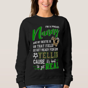 Moletom Orgulhosa Nanny Soccer Família Correspondente 2