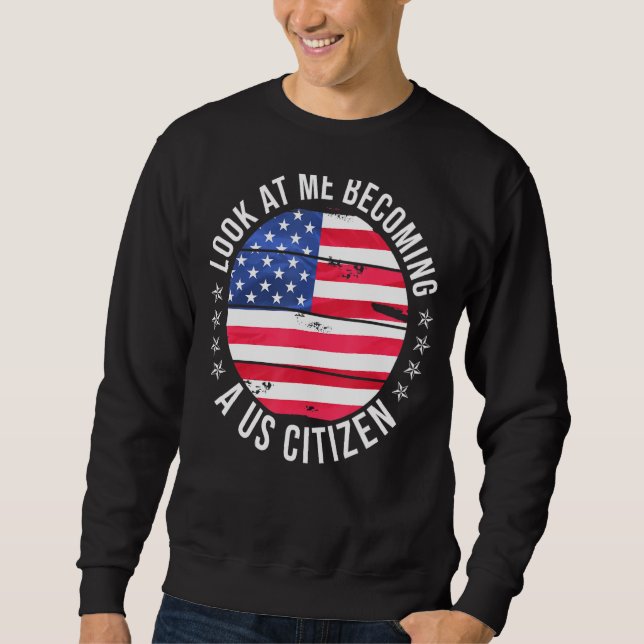 Moletom Orgulhosa Nova Cidadania Americana (Frente)