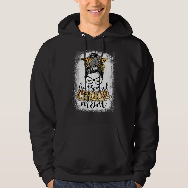 Moletom Orgulhosamente Alta Mãe de Torcida Cabelo Desarrum (Frente)