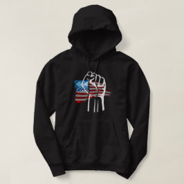 Moletom ORGULHOSO AMERICANO - branco 