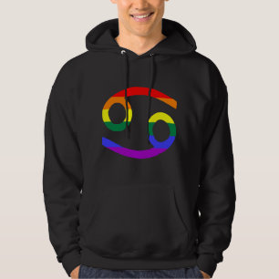Moletom Orgulhoso Câncer Astrologia LGBTQ Signo Zodiacal H