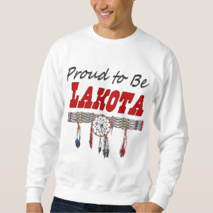 Moletom Orgulhoso ser camisola do adulto de Lakota