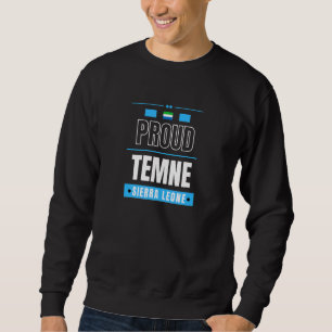 Moletom Orgulhoso Temne Cultura Serra Leoa Tribo Favorita