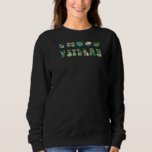 Moletom Orgulhoso Veterano Groovy Camuflagem Soldado Milit