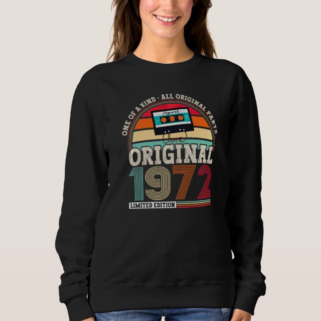 Moletom Original 1972 50º Aniversário De Homens (Frente)