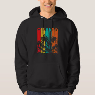 Moletom Orlando Florida Vintage Retro Tropical Summer Men
