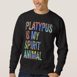Moletom Ornitorrinco é o meu animal espiritual Ornitorrinc