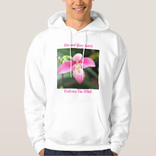 Moletom Orquídea rosa adorável