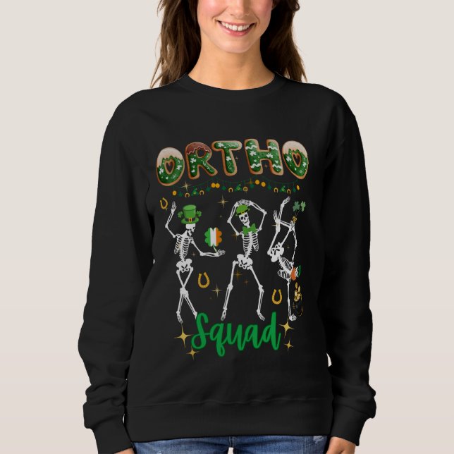 Moletom Ortho St Patricks Esquadrão Orthopedic (Frente)