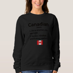 Moletom Ortod canadense Definition Canada Flag Canadian Ro