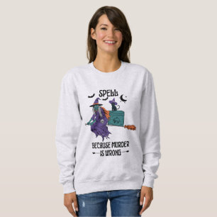 Moletom Ortografia porque murd*r está errado