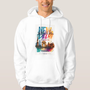Moletom Os capuzes de designer "Nova Deli"