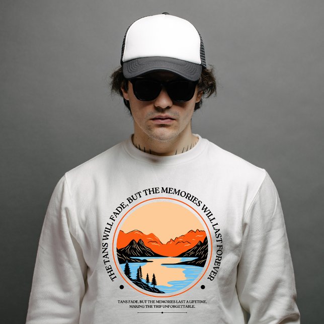 Moletom Os curativos vão desaparecer, mas as memórias vão  (Criador carregado)