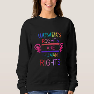 Moletom Os Direitos das Mulheres Feministas São Direitos H