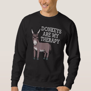 Moletom Os Donkeys São A Minha Mula Irônica Terapêutica