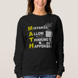 Moletom Os Erros Matemáticos Do Professor De Matemática Pe