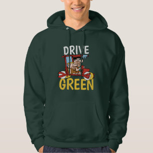 Moletom Os Flintstones   Fred & Barney - Drive Green