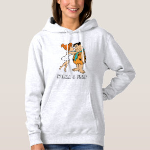 Moletom Os Flintstones Wilma que beija Fred