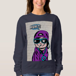 Moletom os gatos estão interrogando