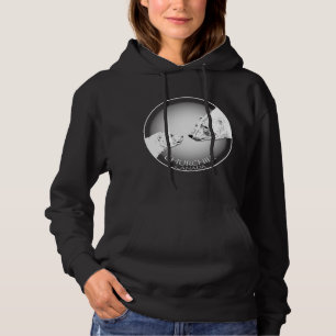 Moletom Os Hoodies das mulheres da arte do urso polar da