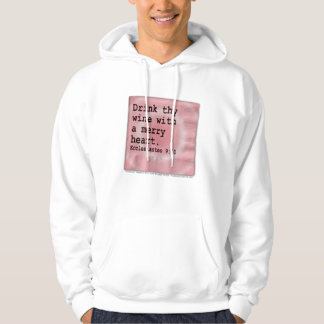 Moletom Os Hoodies, suam - beba Thy vinho