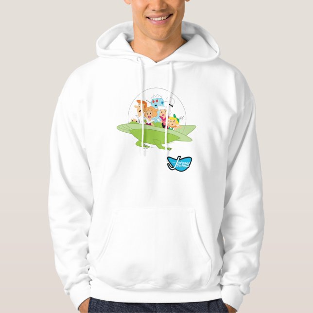 Moletom Os Jetsons | Carro Voador Familiar (Frente)