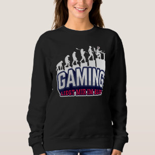 Moletom Os Jogos Estão No Sangue! Gamer Evolution Gamer Ev