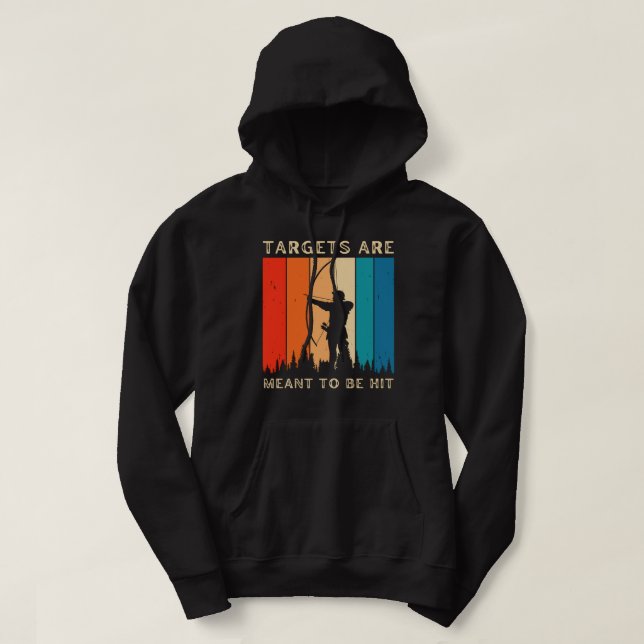 Moletom Os Objetivos Devem Ser Atingidos | Archery Lover (Frente do Design)