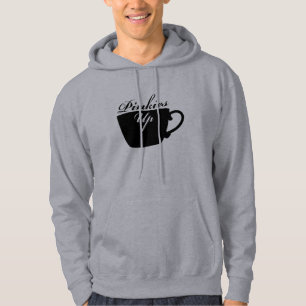 Moletom Os Pinkies levantam o Hoodie do Teacup