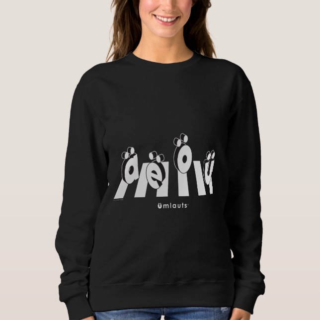Moletom “Os Umlauts: Cruzando Fronteiras” (Frente)