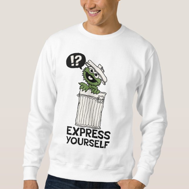 Moletom Oscar, o Grouch Expresse-se (Frente)
